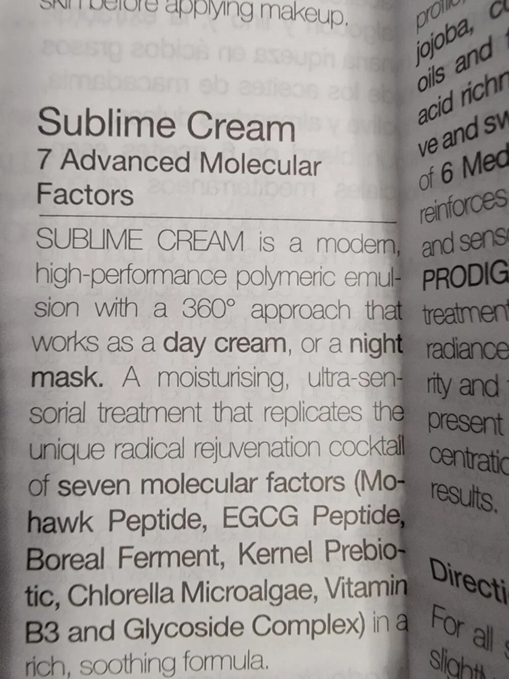 ALLEVEN skincare sublime